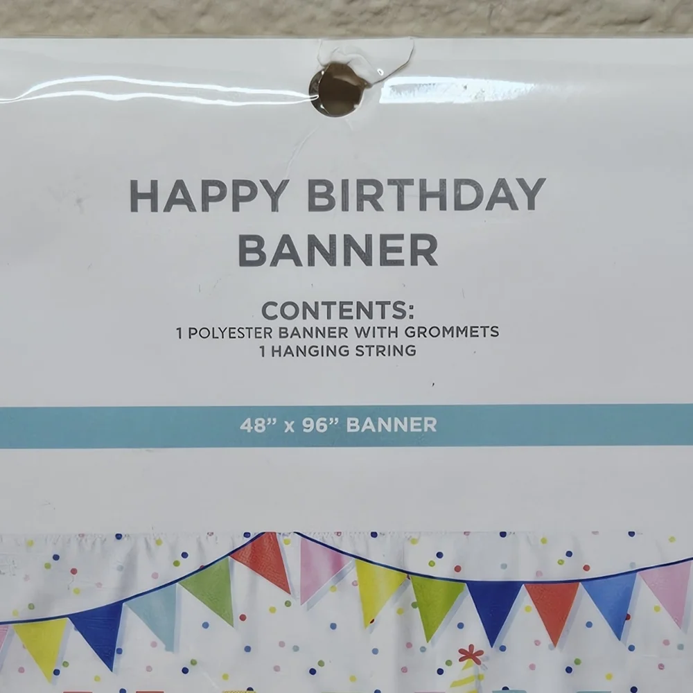 Happy Birthday Banner NEW
